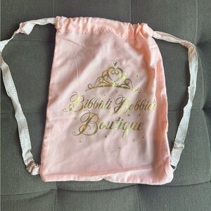 Disney Pink Fabric with Black Print